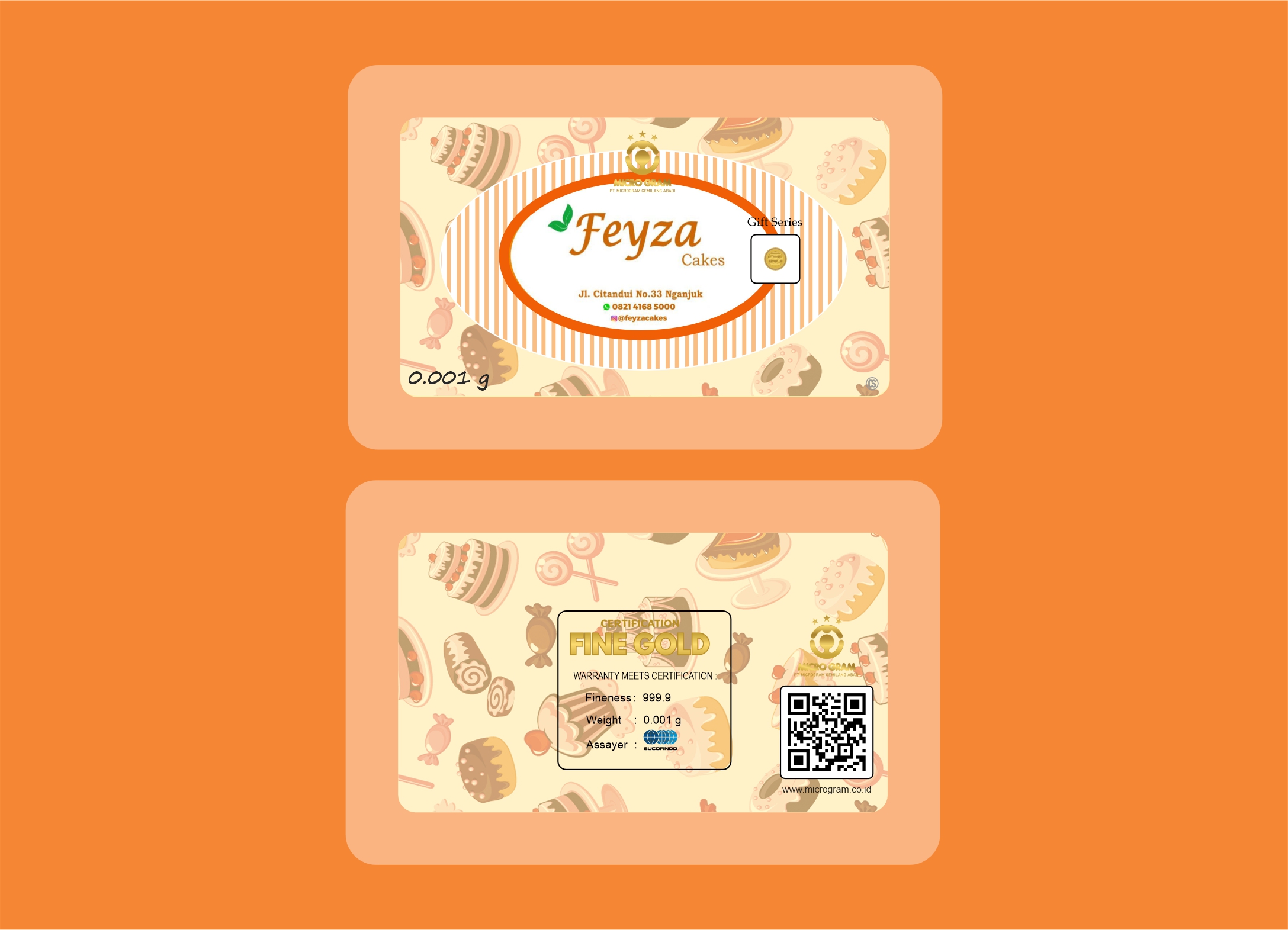 Feyza Cakes 0,001 G