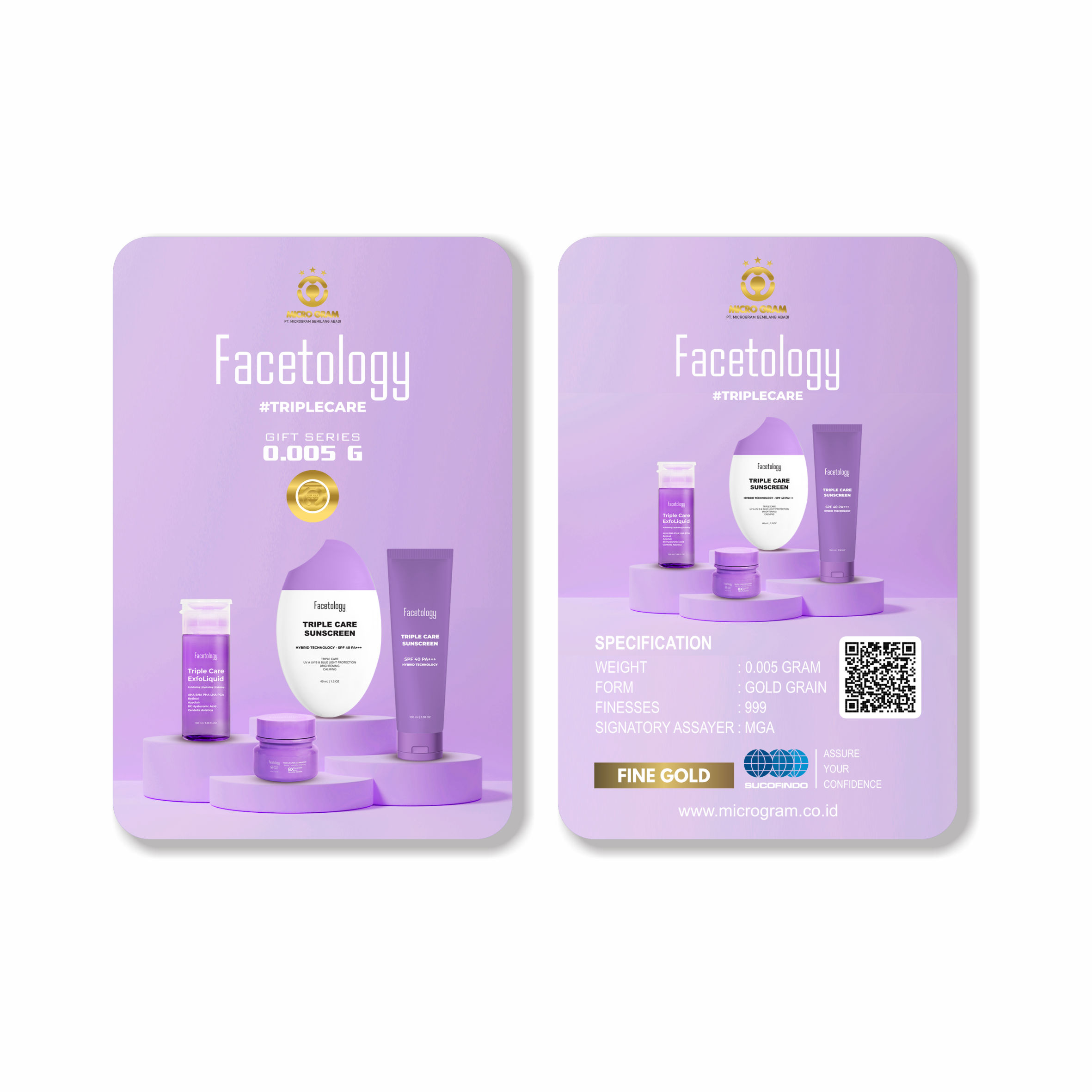 Gift Series Facetology 0.005
